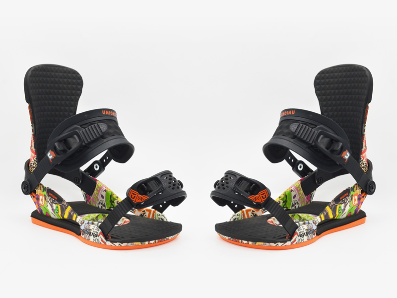 单板滑雪固定器